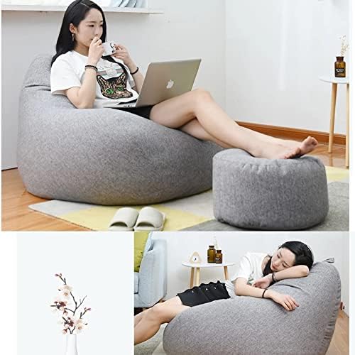 Stornfield | Luxury Linen Bean Bag – Ergonomic & Stylish Comfort Seating