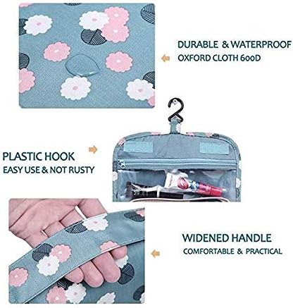 Stornfield | TravelEase –  Water-Resistant Travel Toiletry Bag with Hanging Hook