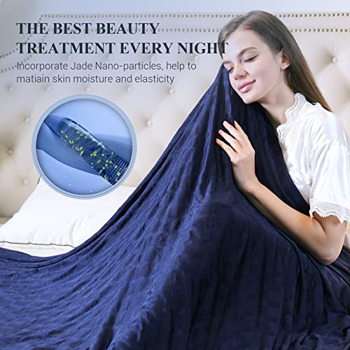 Q-Max > 0.5 Cooling Blanket – Double-Sided  Fabric for All-Season Comfort | Stornfield