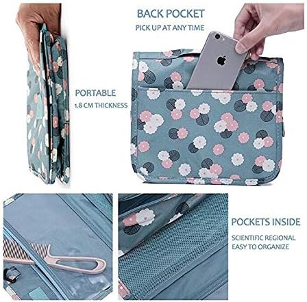 Stornfield | TravelEase –  Water-Resistant Travel Toiletry Bag with Hanging Hook
