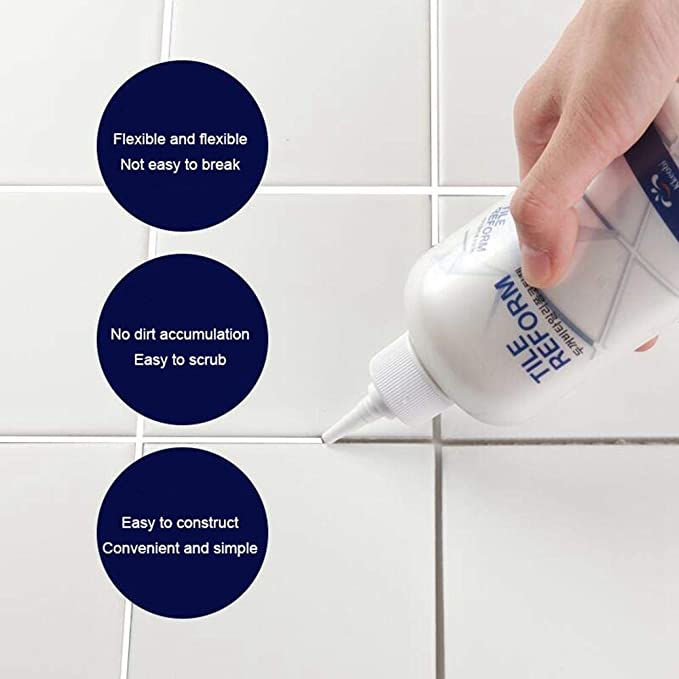 Waterproof grout for tiles (1 free spatula) | Stornfield