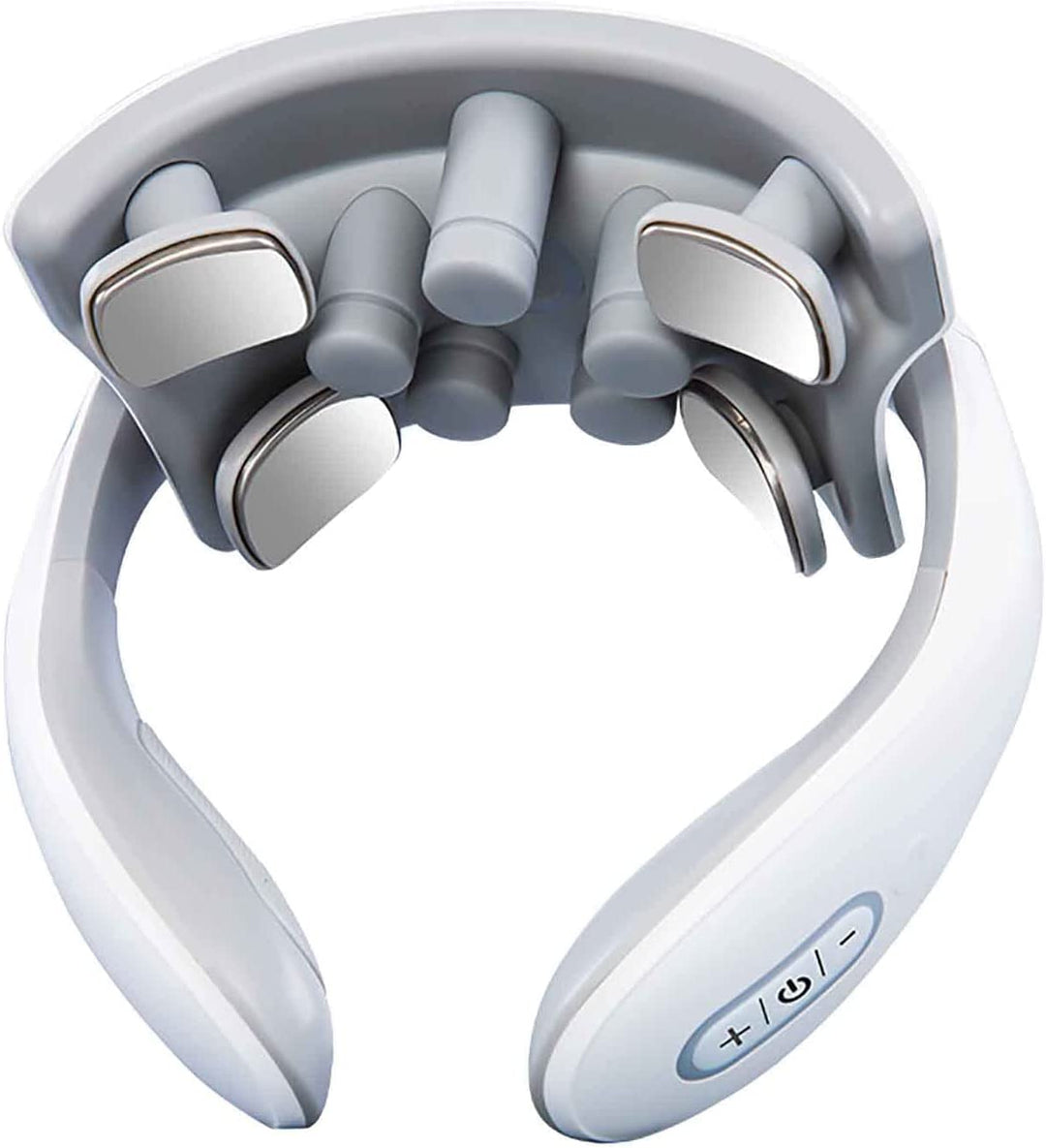 Stornfield | Appareil de massage pour le cou avec chaleur, thérapie de la douleur, appareil de massage intelligent pour le cou, masseur à points de déclenchement portable à 4 têtes de massage en profondeur