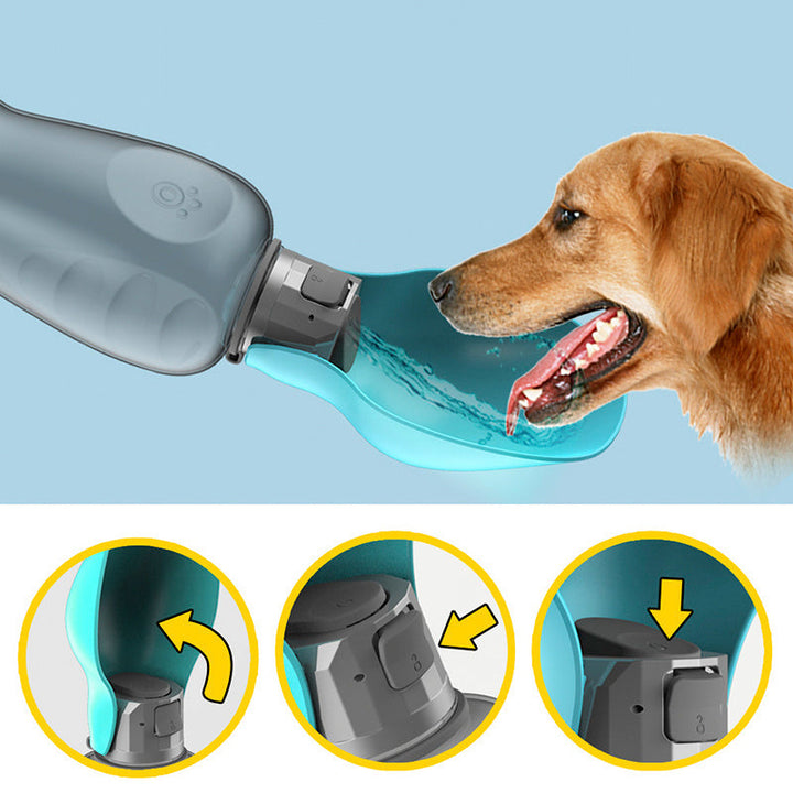 Portable 800ml Dog Water Bottle. | Stornfield