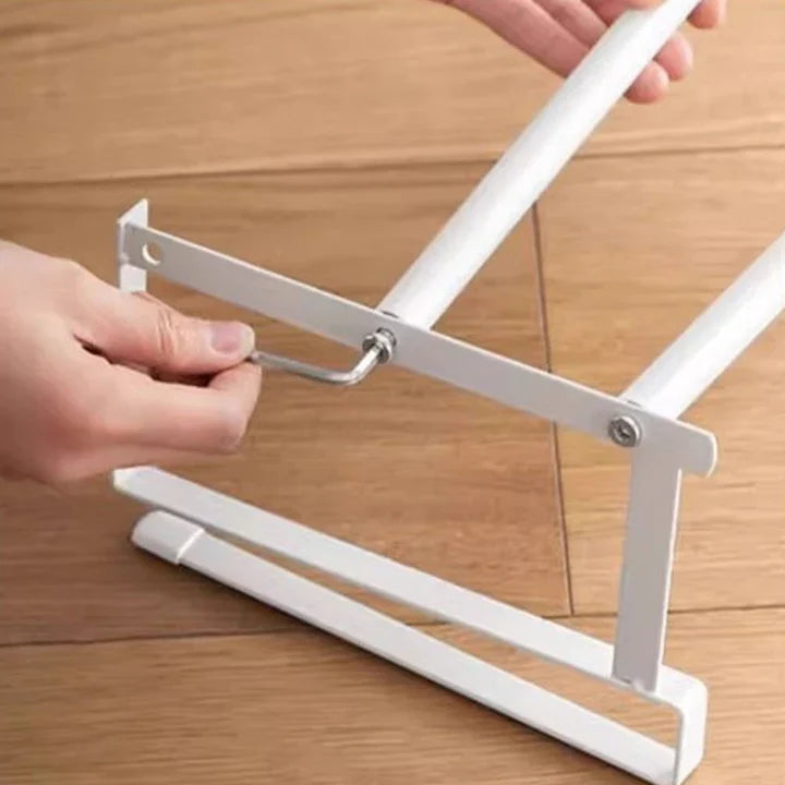 Under-shelf storage without drilling – adjustable 30–50 cm | Stornfield
