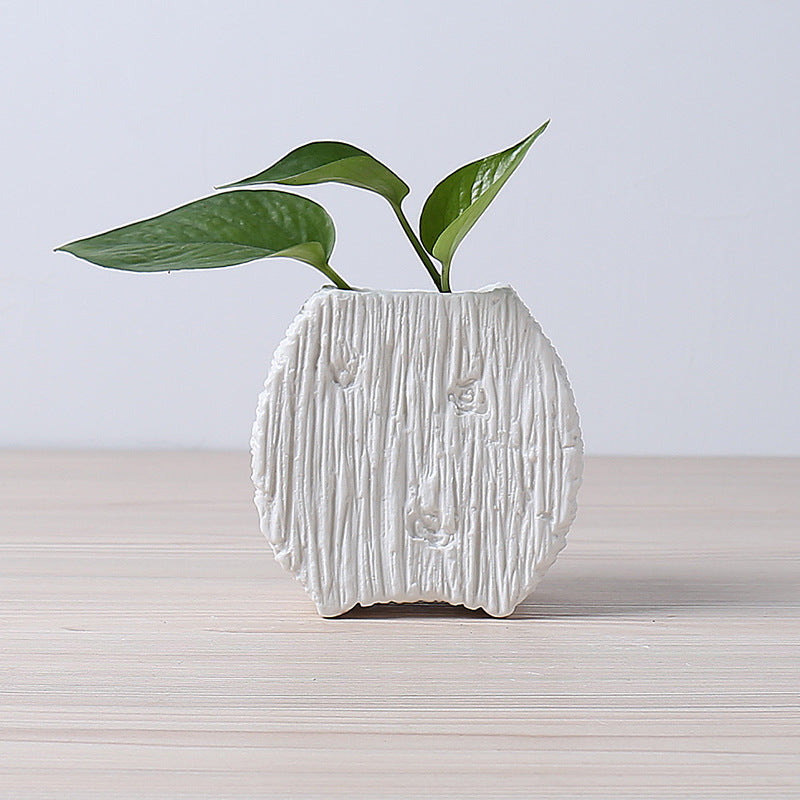 Layered Minimalistic Ceramic Planter