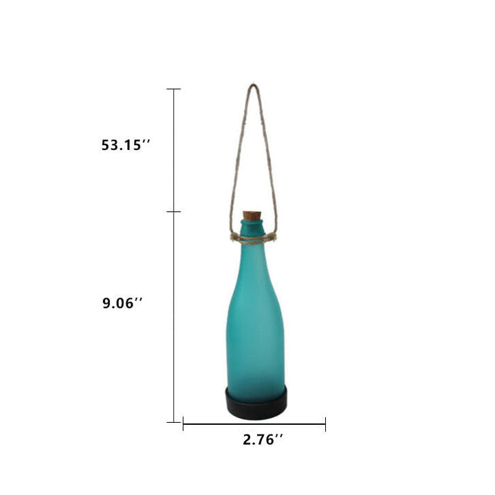 Stornfield | 5 Pcs Solar Wine Bottle String Lights Outdoor Decoration LED Plastic Hanging Light
