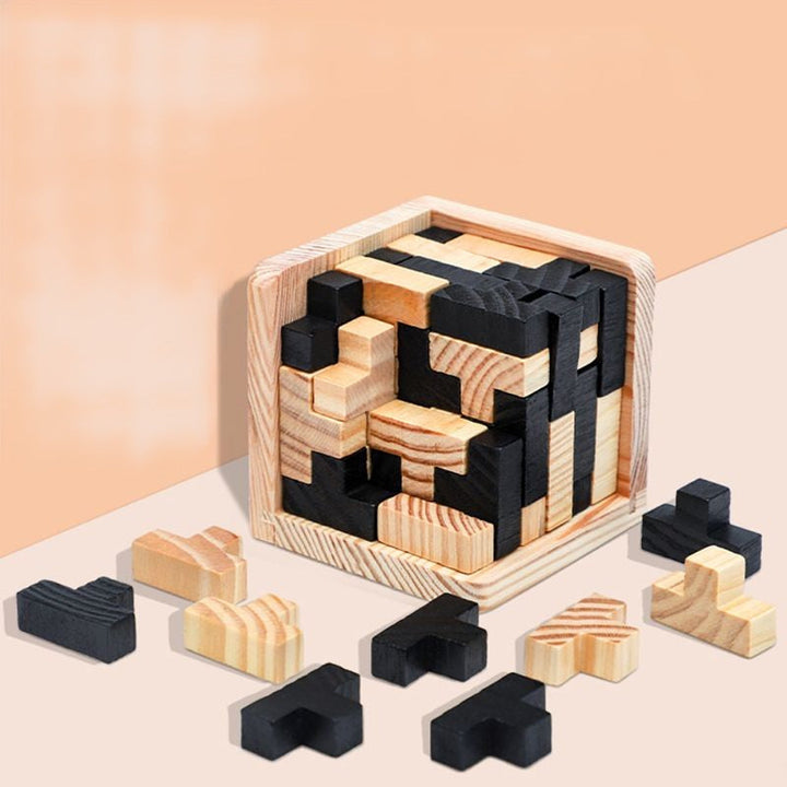 Wooden Intelligence Toy Brain Teaser Game | Stornfield
