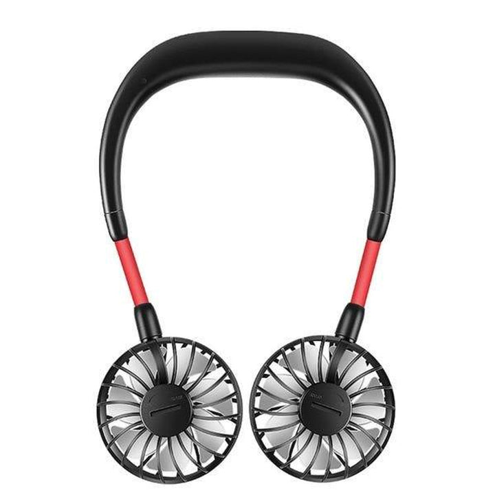 USBPortable Fan Cold Fan Hands Free Neck Fan Hanging Rechargeable Mini Sports Fan | Stornfield