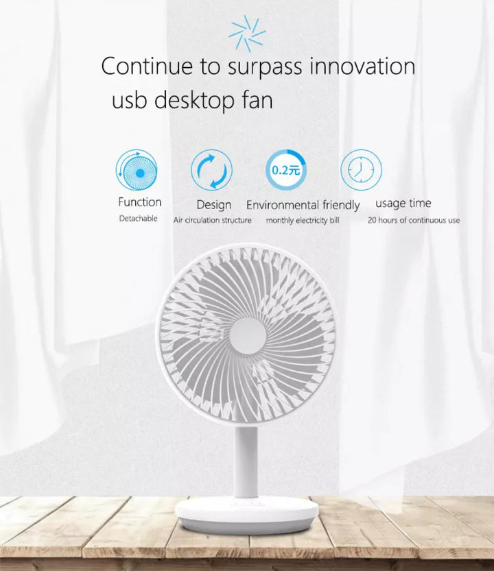 Rechargeable Mini USB Desktop Fan | Stornfield