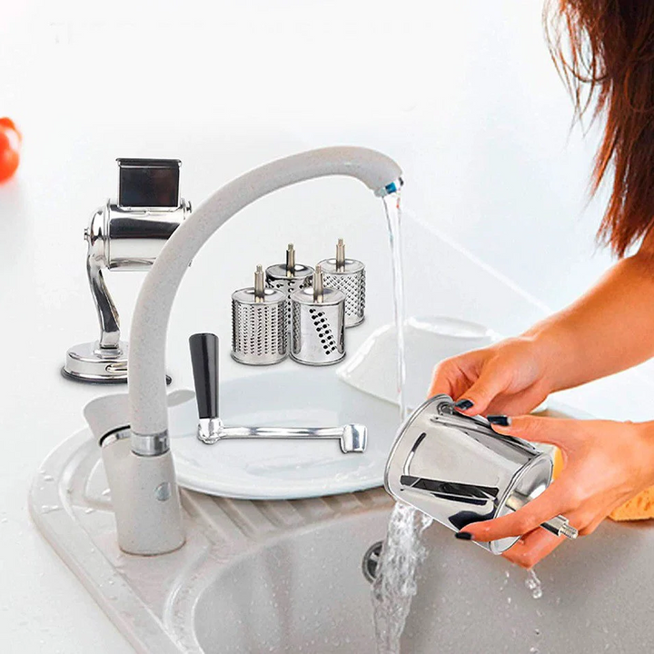 Stornfield | Multi-Functional Kitchen Rotary Food Grater Slicer