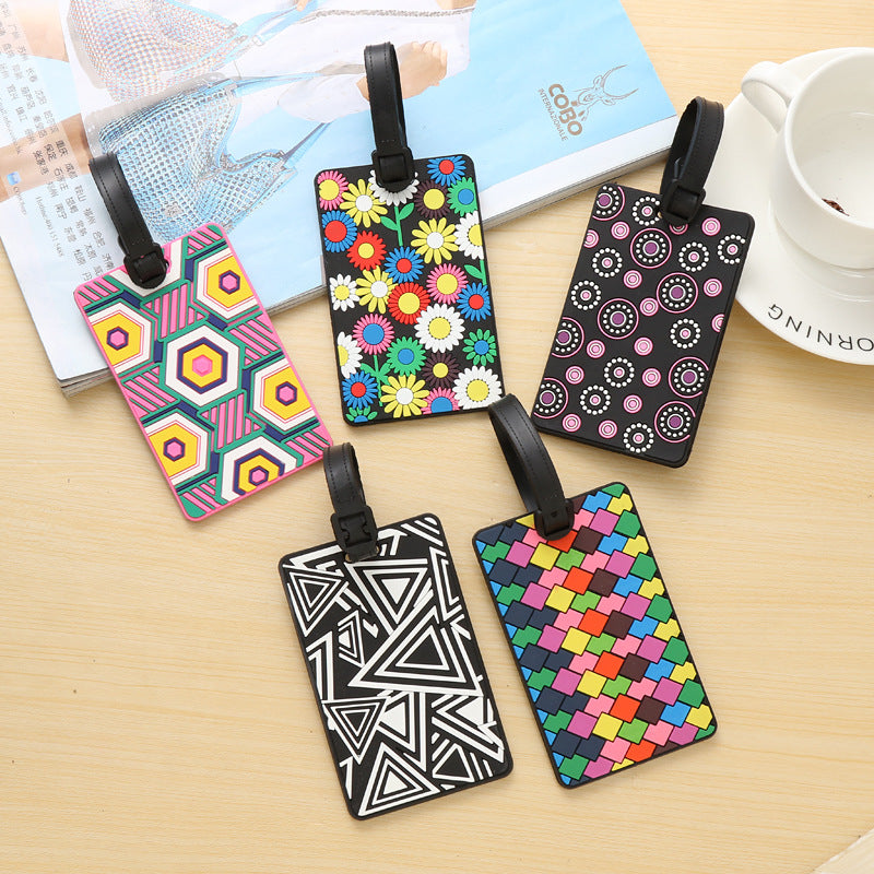 Unisex Vibrantly Patterned Travel Luggage Tag Stornfield