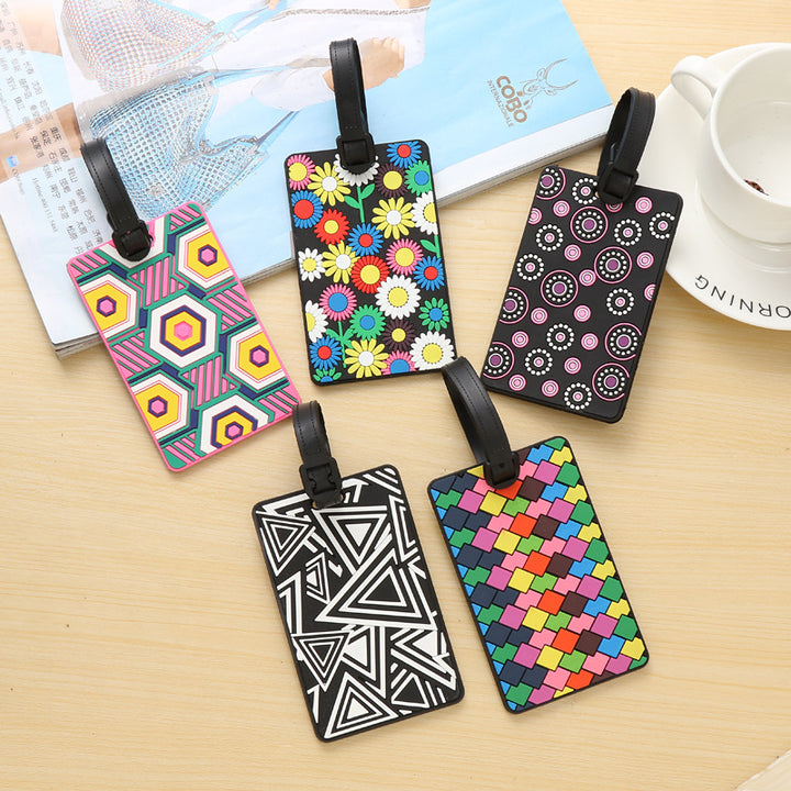 Unisex Vibrantly Patterned Travel Luggage Tag Stornfield