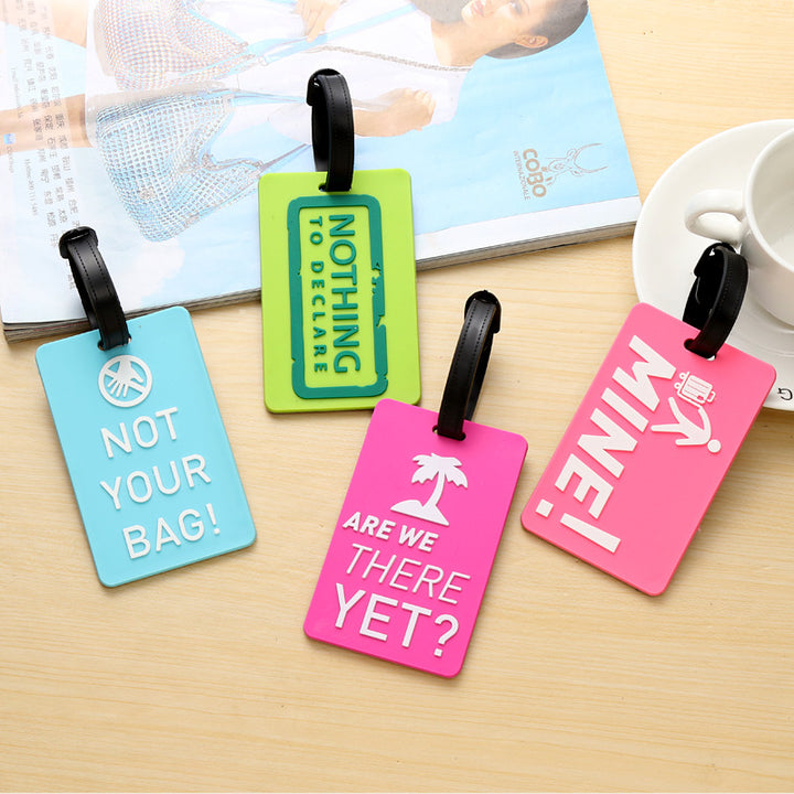 Unisex Fun Travel-Themed Luggage Tag Stornfield