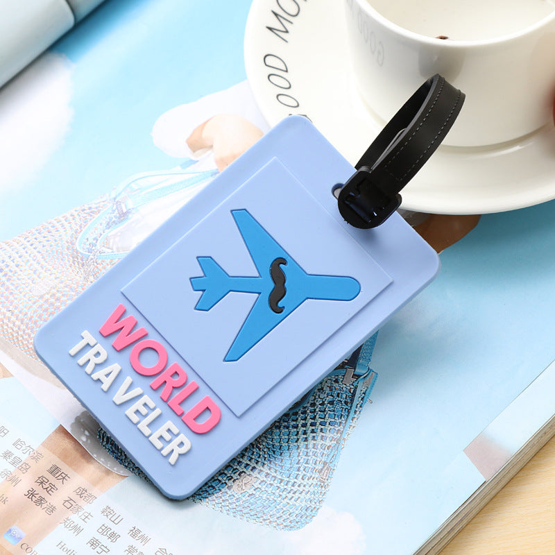 Unisex Whimsical Road-Themed Luggage Tag Stornfield
