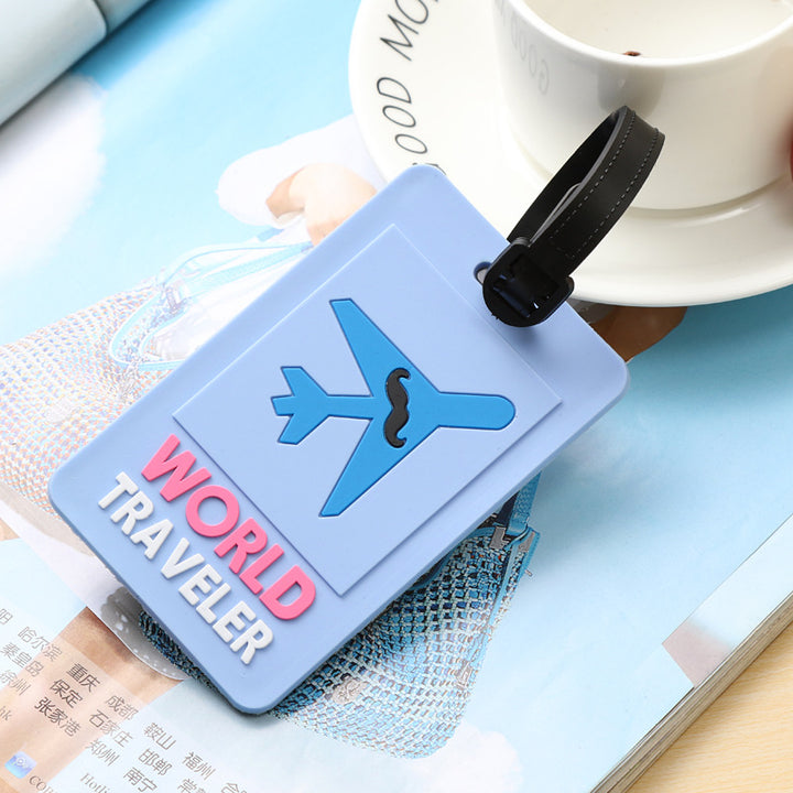 Unisex Whimsical Road-Themed Luggage Tag Stornfield