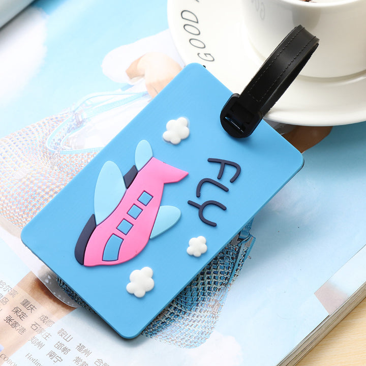 Unisex Whimsical Road-Themed Luggage Tag Stornfield