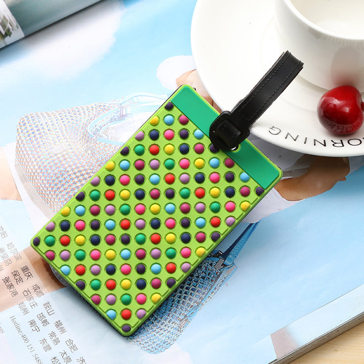 Unisex Vibrantly Patterned Travel Luggage Tag Stornfield