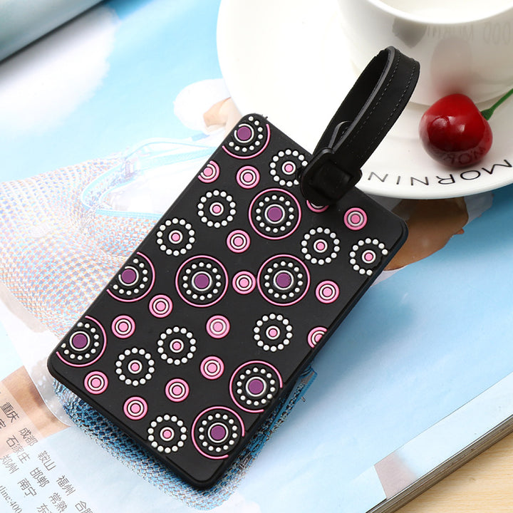 Unisex Vibrantly Patterned Travel Luggage Tag Stornfield