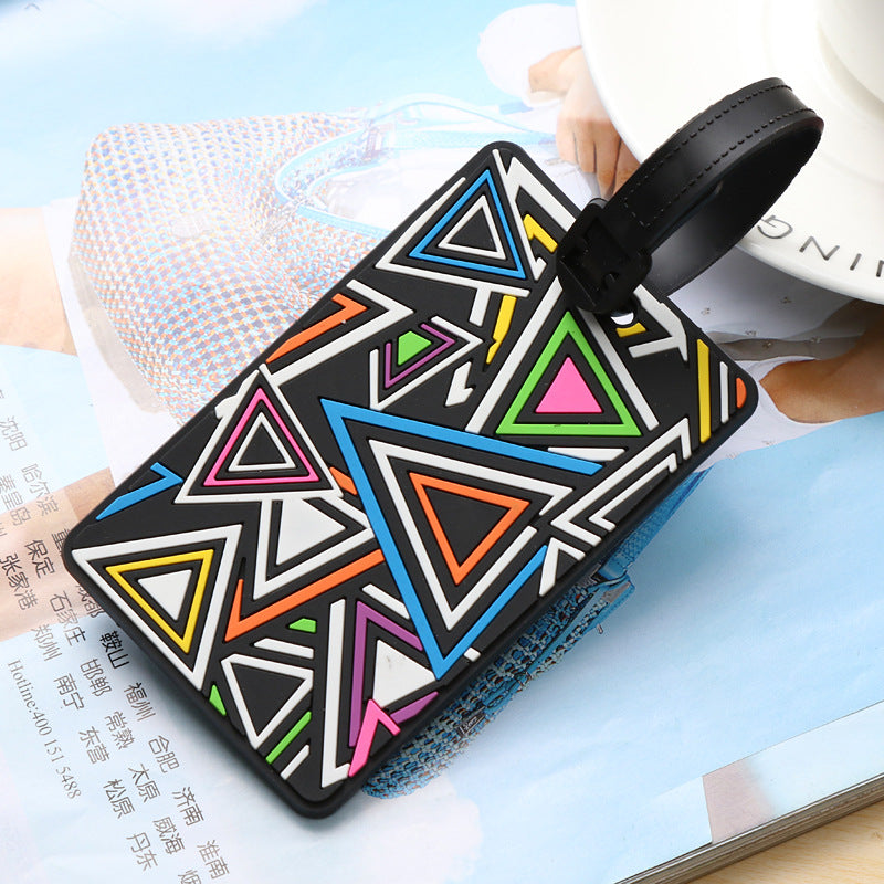 Unisex Vibrantly Patterned Travel Luggage Tag Stornfield