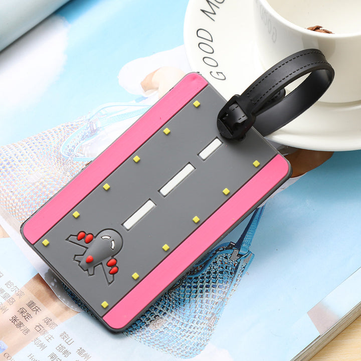 Unisex Whimsical Road-Themed Luggage Tag Stornfield