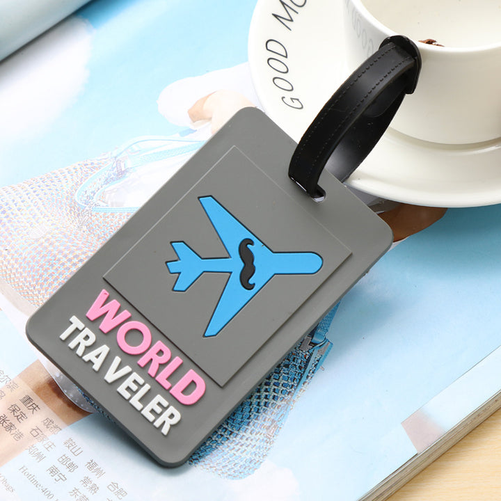 Unisex Whimsical Road-Themed Luggage Tag Stornfield
