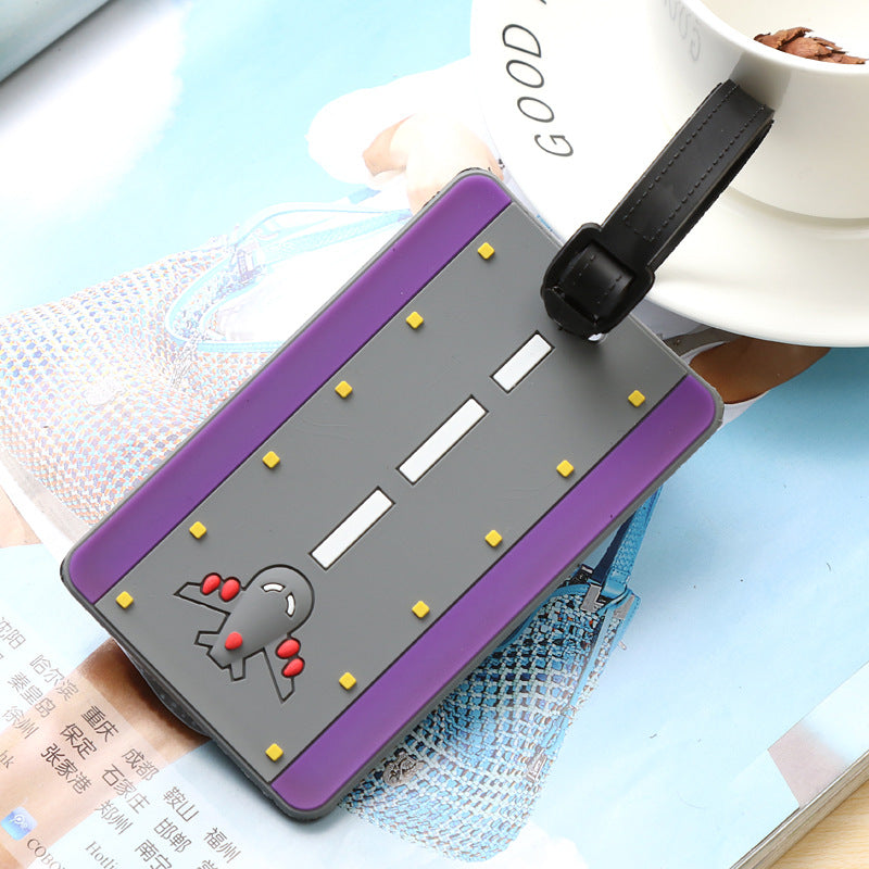 Unisex Whimsical Road-Themed Luggage Tag Stornfield