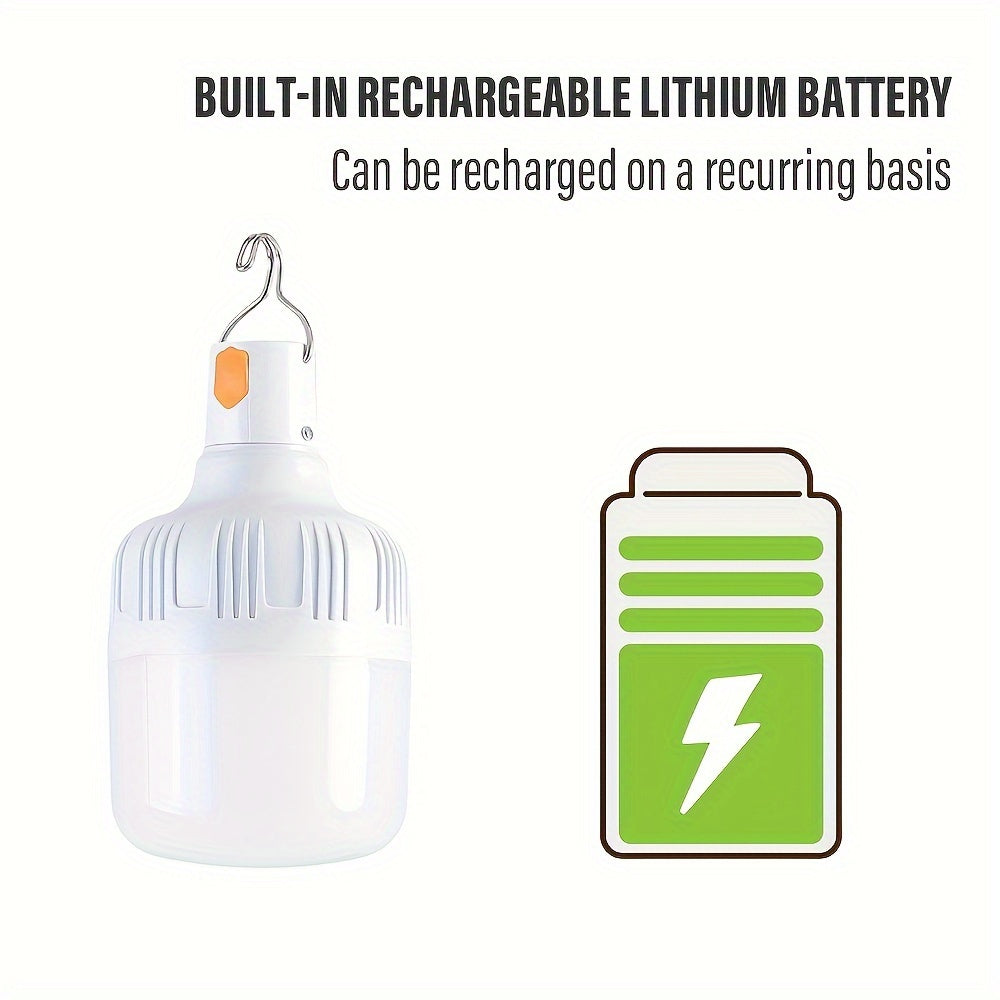 PowerGlow LED Lamp - RechargeaStornfielde USB Lamp with Lithium Battery and ABS Housing | Stornfield