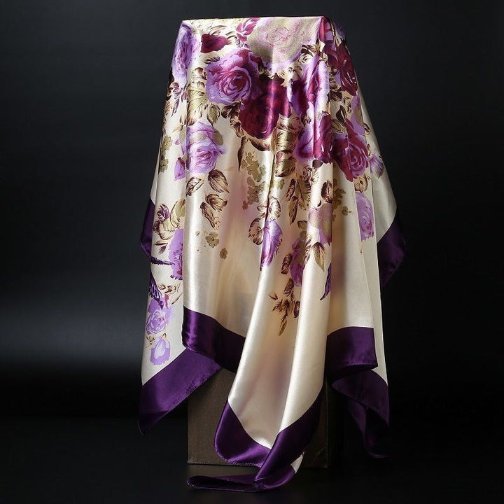 Stornfield | Large Square Scarf Silk ScarfSimulation Versatile Scarf Scarf