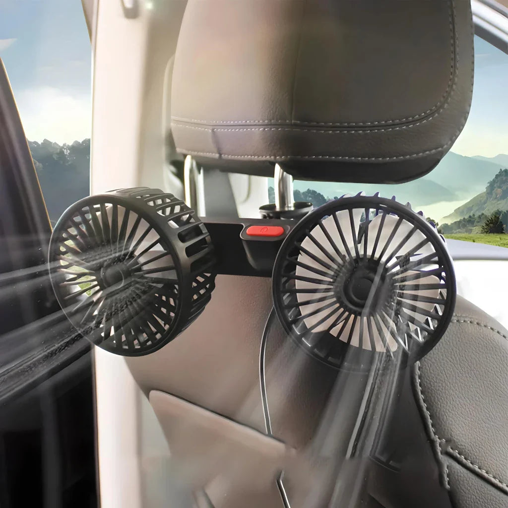 Dual Head Car Seat Cooling Fan | Stornfield