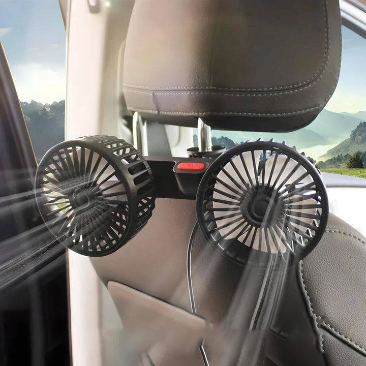 Dual Head Car Seat Cooling Fan | Stornfield