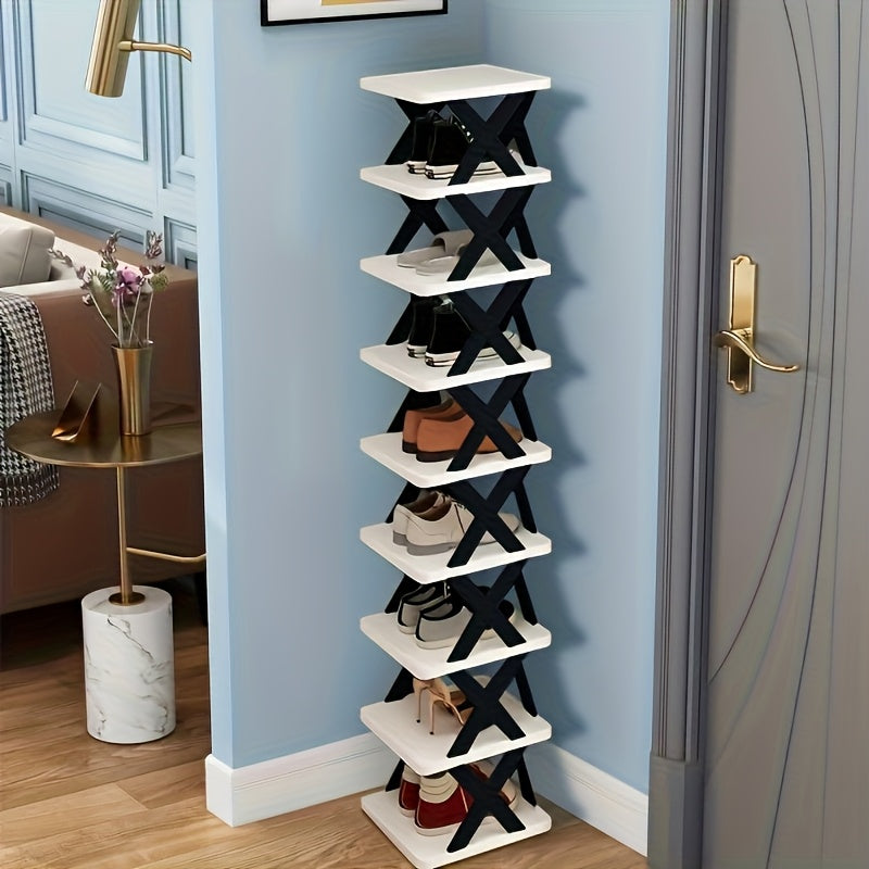 Narrow Shoe Rack Tower | Stornfield