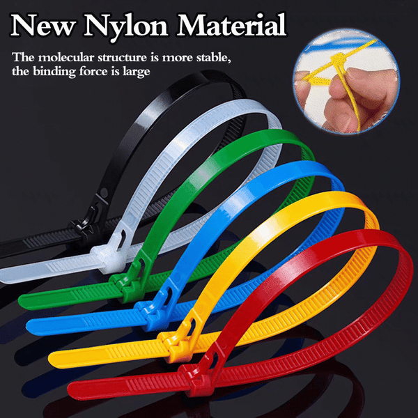 ProGrip Reusable Cable Ties — Finally stress-free organization with rock-solid hold and limitless flexibility | Stornfield