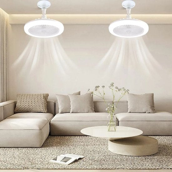 BreezeGlow Fan Light – Ceiling Fan with Remote Control | Stornfield