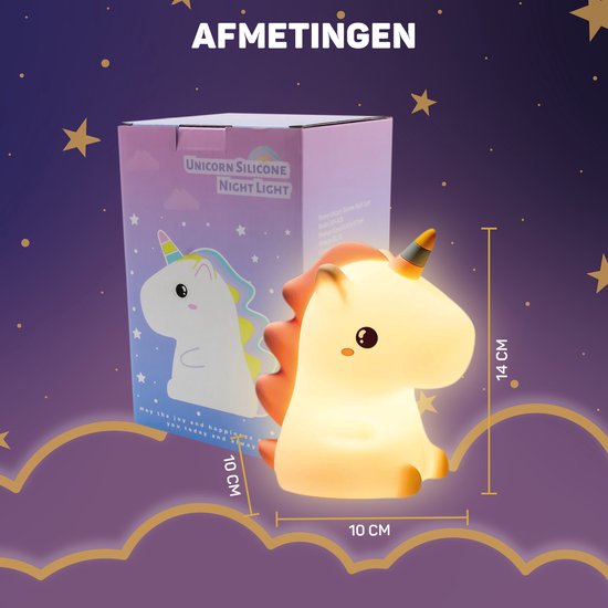 Unicorn Night Light - DreamCrest | Stornfield