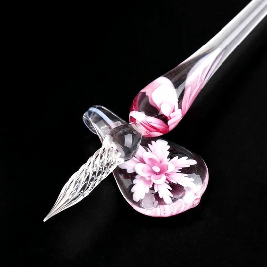 Stornfield | Glass Calligraphy Pen Set with Ink and Pen Holder