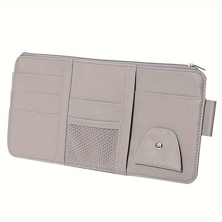 Sunscreen Organizer Car made of PU Leather | Stornfield