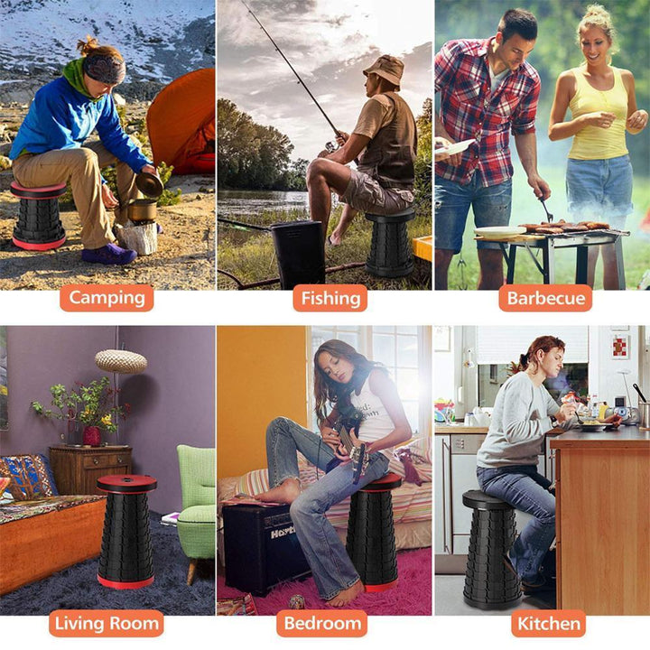 Upgraded Retractable Folding Stool | Stornfield