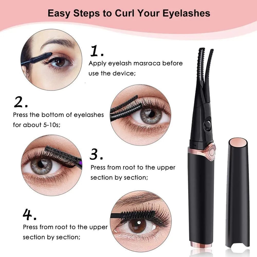 Stornfield | Rechargeable Heated Eyelash Curler