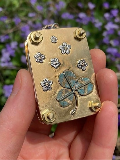Stornfield | Mini Flower Press | Compact Botanical Keepsake Maker | Portable Craft Tool