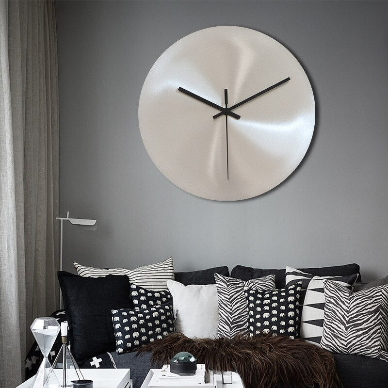 Elegant Wall Clock made of Stainless Steel for Timeless Style | Stornfield