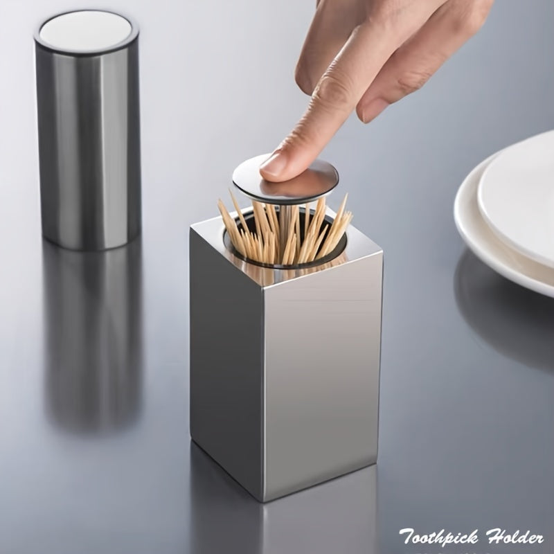 Stainless Steel Toothpick Holder – Hygienic and Easy Access to Toothpicks | Stornfield