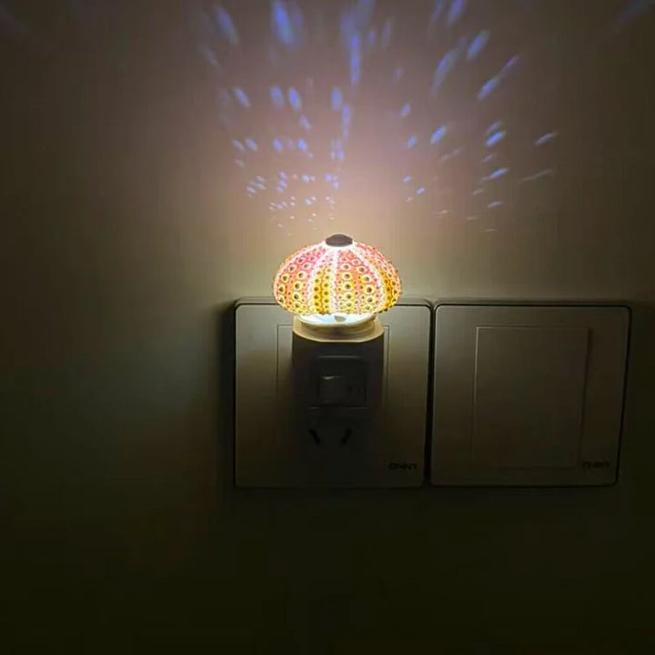 Stornfield | LumiCraft – Unique DIY Table Lamp with Natural Seashell for a Cozy Decoration