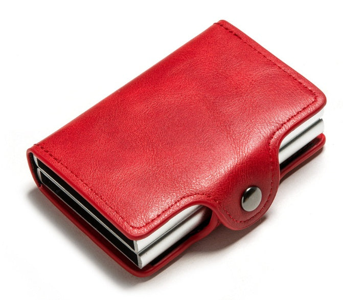 RFID leather wallet with money clip. | Stornfield