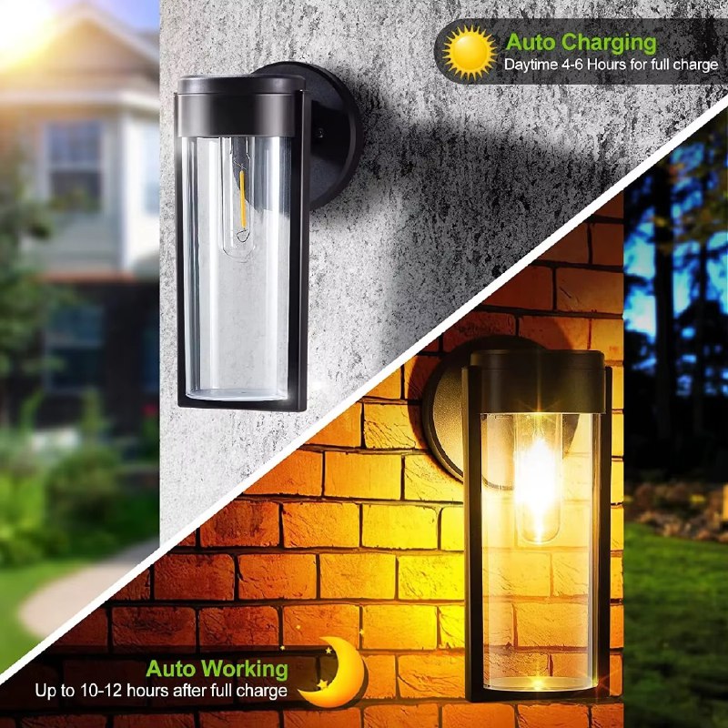 Solar Column Wall Light | Stornfield