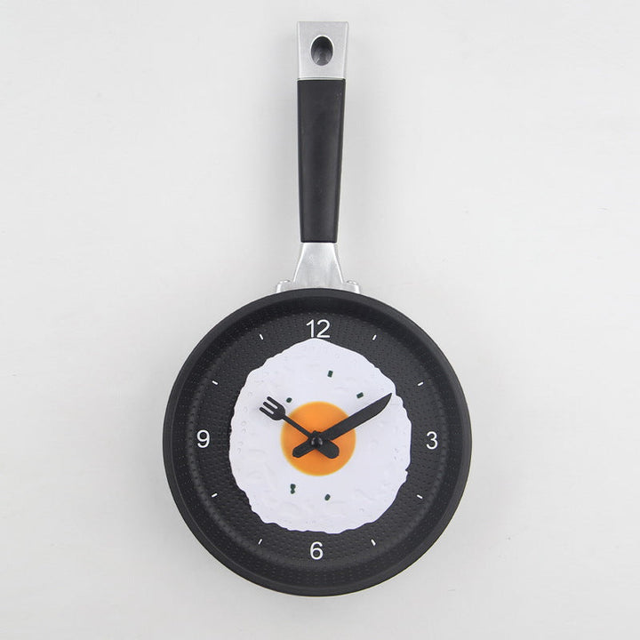 Stornfield | Fried Egg Pan Clock Silent Clock Wall Clock Wall Clock