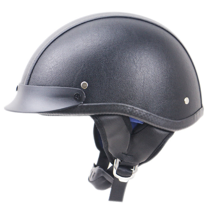 Classic Open-Face Motorcycle Helmet Stornfield