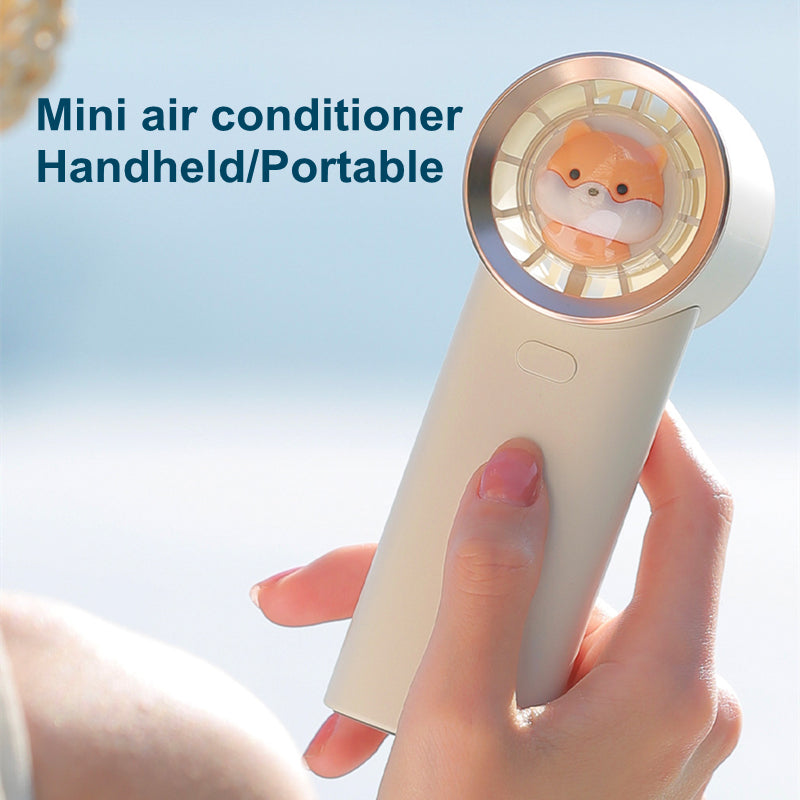 Lovely Squirrel Mini Pocket Fan USB Rechargeable Handheld Fan | Stornfield