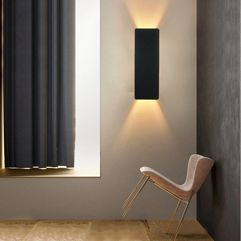 Modern Dual Illuminated Wall Light | Stornfield