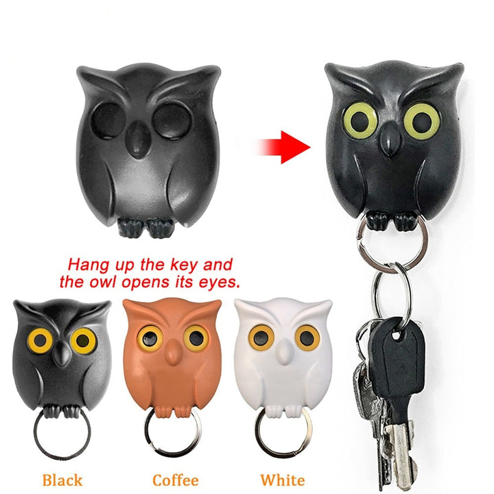 Artful Charming Animal Magnetic Keychain Organizer Hook | Stonrfield