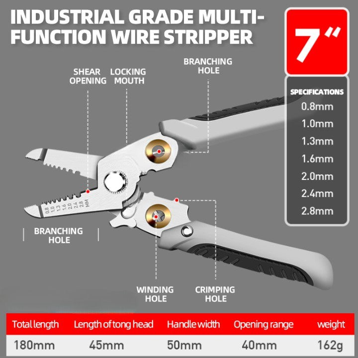Extreme Cut High-Performance Wire Stripping Plier | Stornfield